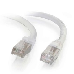 Mercodan KAT6A S/FTP 0,25m, Hvid